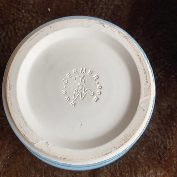 Cermer Set of 4 Pale Gray 3-1/2” Ramekins PRISTINE - Picture 2 of 5